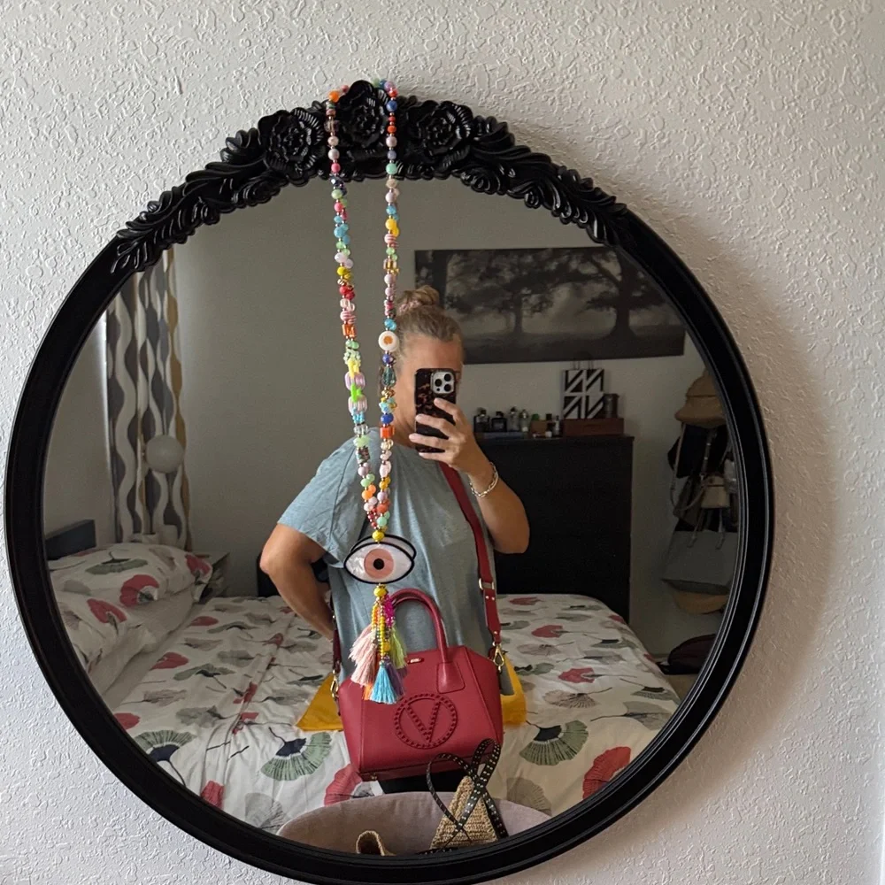 Valentino Deep Red Satchel - Picture 8 of 16